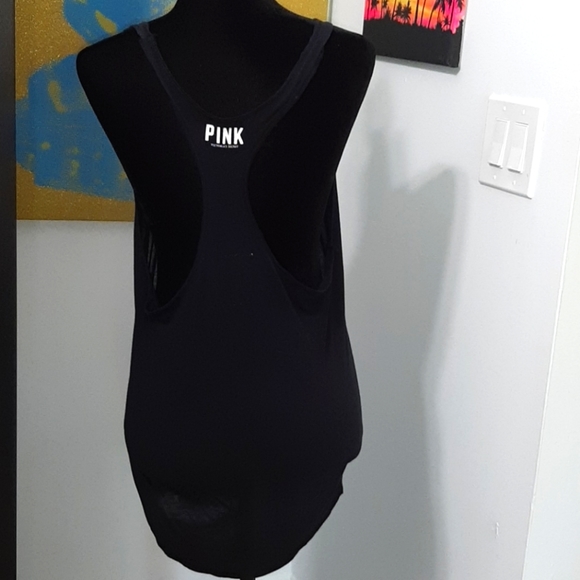 PINK VS black Party On tstrap tank - Picture 5 of 10